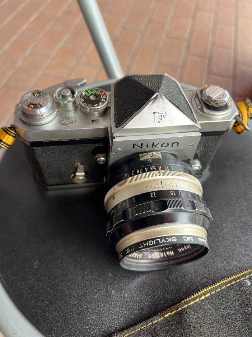 Nikon F フィルムカメラ、レンズセット中古品