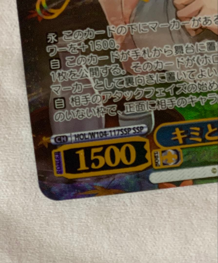 ヴァイス キミと混浴 白銀ノエル SSP ホロライブ サイン　専用フレーム付