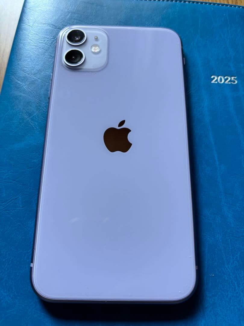 iPhone11 64G SIMフリー パープル 98% 純正バッテリー