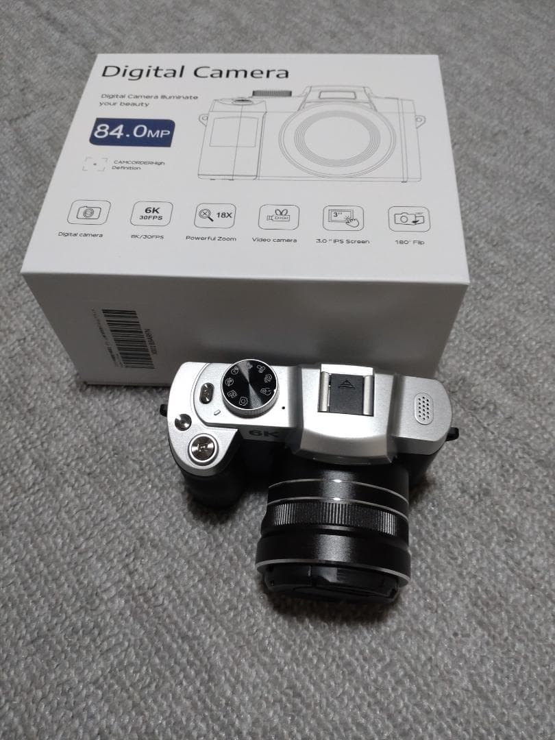 84MP デジタルカメラ 6K動画対応