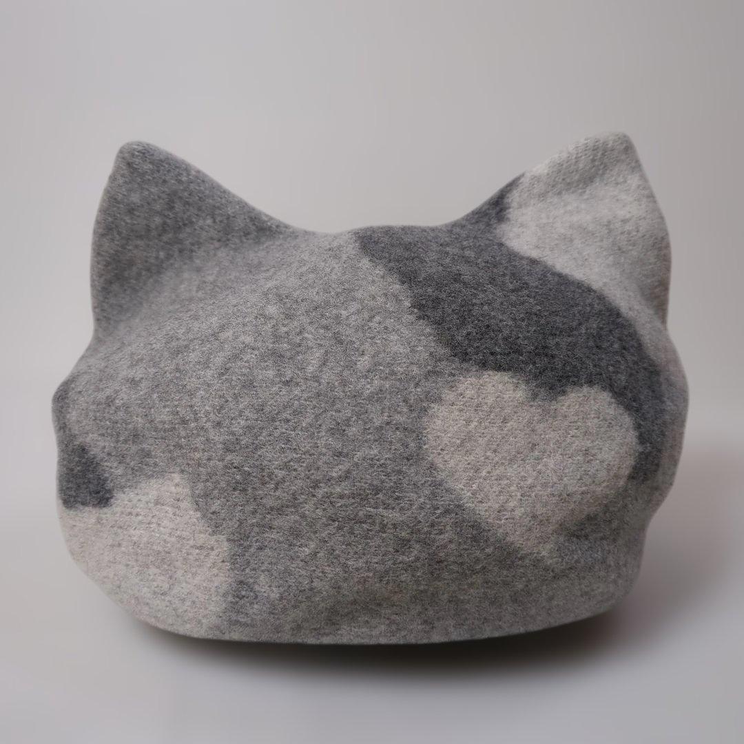 ★タグ付き未使用★Dodge ダッチ★猫耳帽子★ネコ耳しっぽ付き★フリーサイズ★