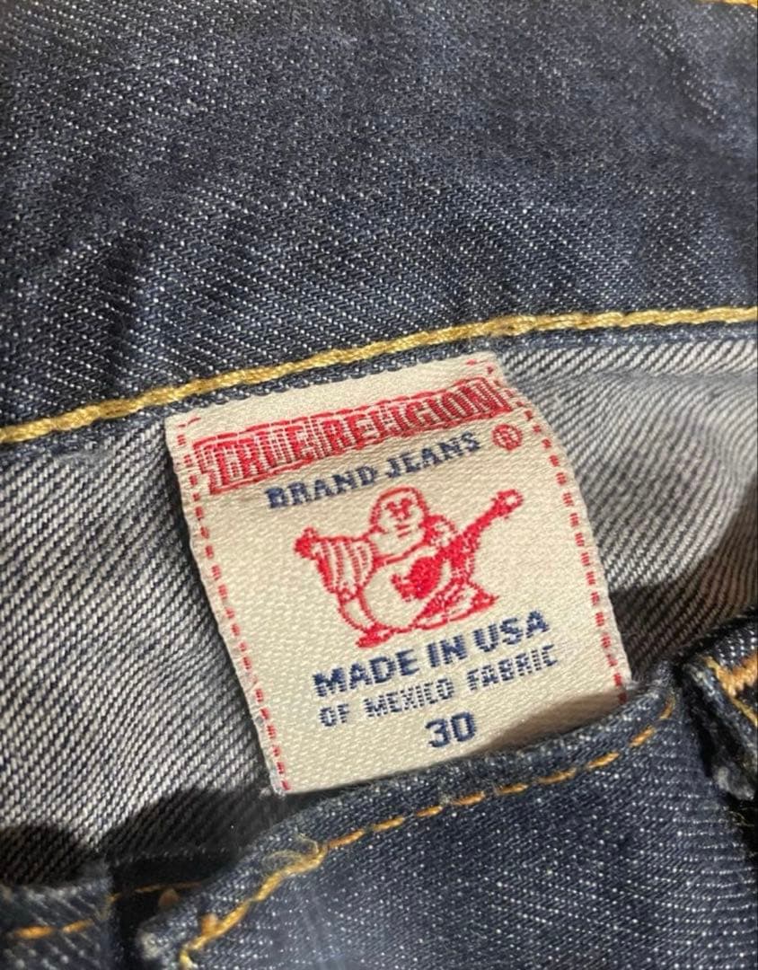 正規品True Religion ストレートデニム スケーター swag