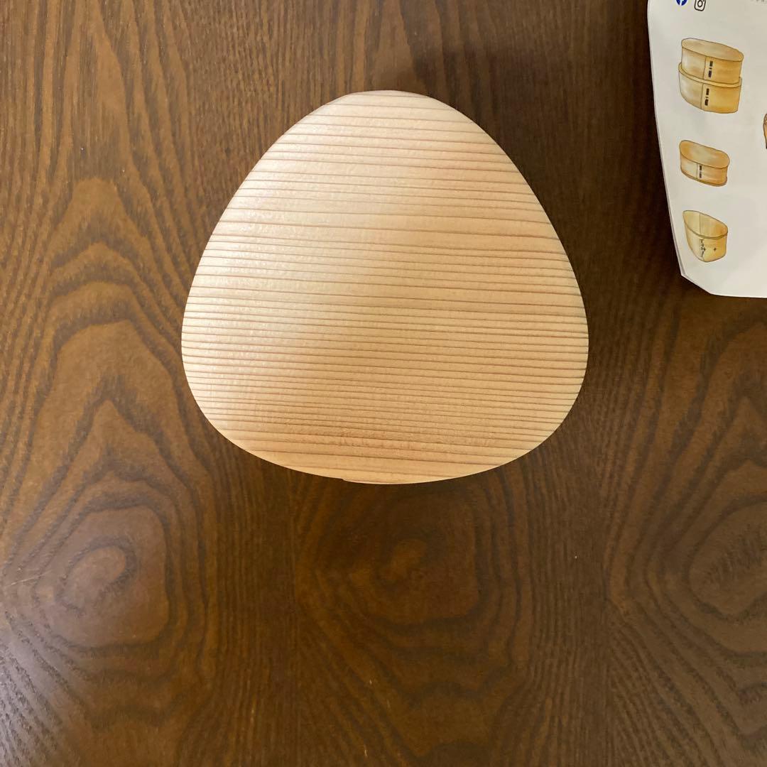 柴田慶信商店　曲げわっぱ　おむすび　新品