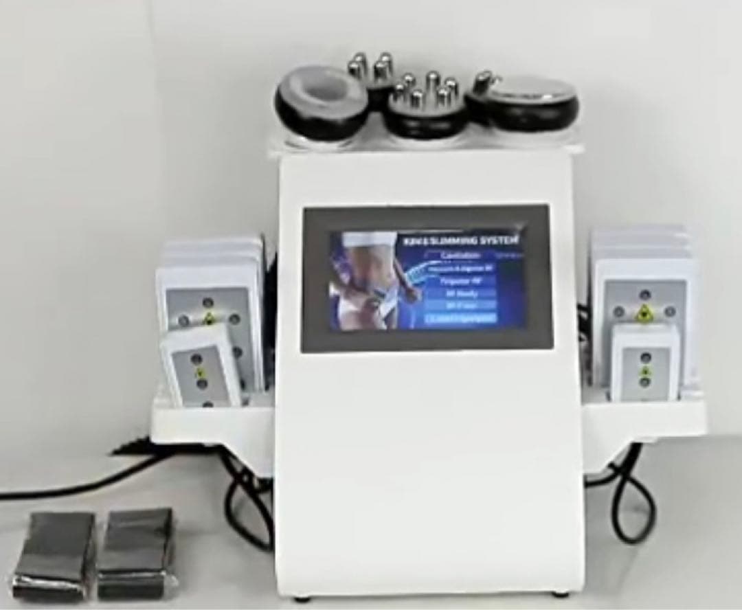 【1台6役】ラジオ波　RF　キャビテーション　バキューム　ボディ　フェイシャル