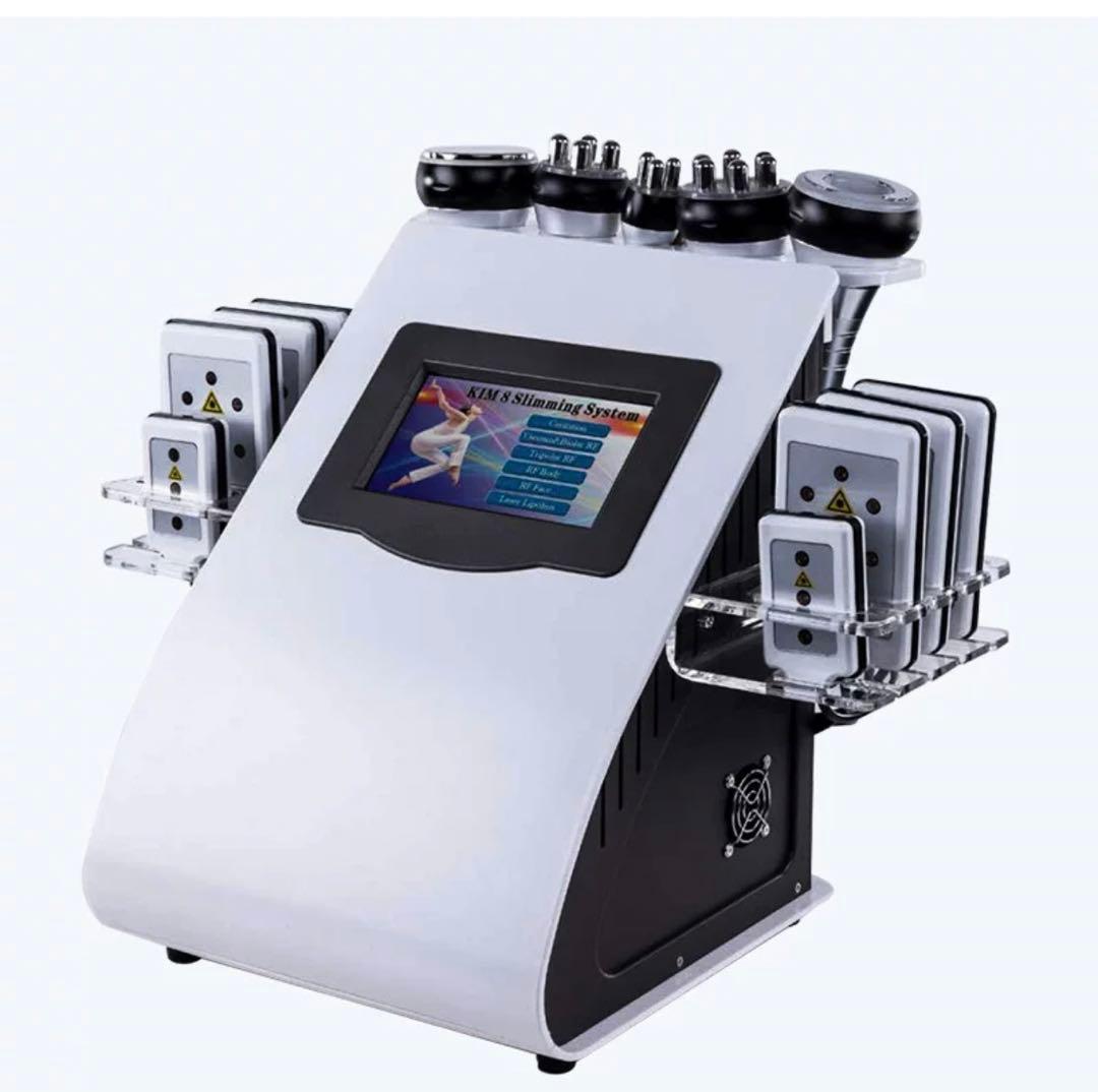 【1台6役】ラジオ波　RF　キャビテーション　バキューム　ボディ　フェイシャル