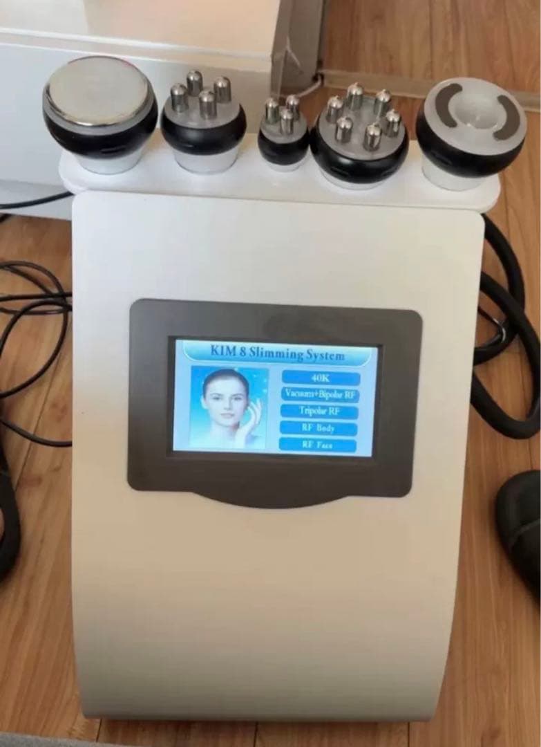 【1台6役】ラジオ波　RF　キャビテーション　バキューム　ボディ　フェイシャル