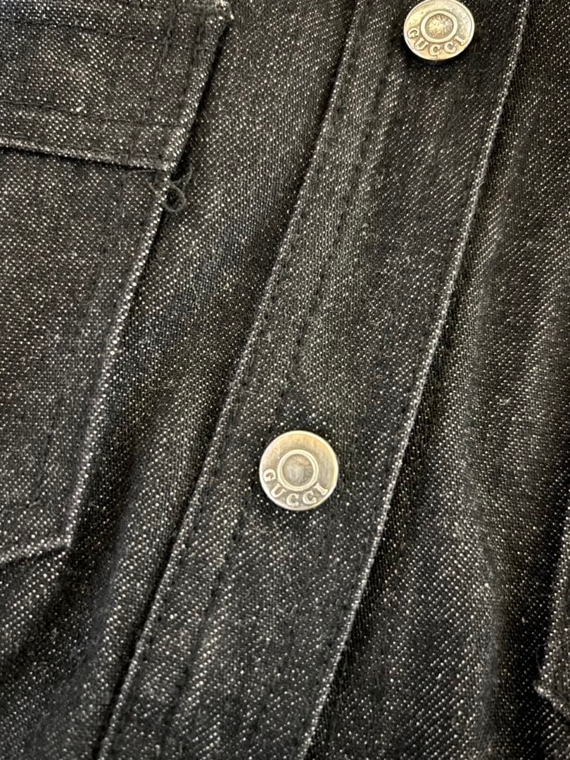 s*h様 GUCCI グッチ ジージャン 42 美品 ブラックデニム