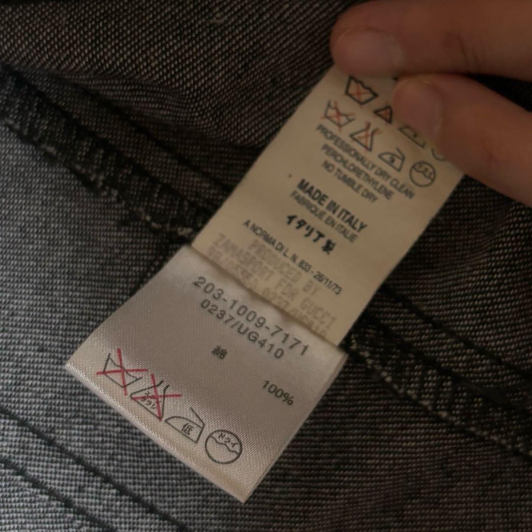 s*h様 GUCCI グッチ ジージャン 42 美品 ブラックデニム