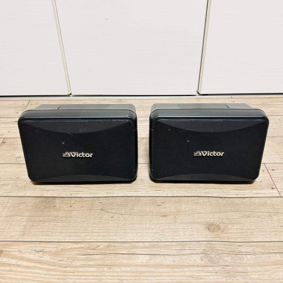 JVCケンウッド ビクター コンパクトスピーカー ブラック PS-S10B ペア