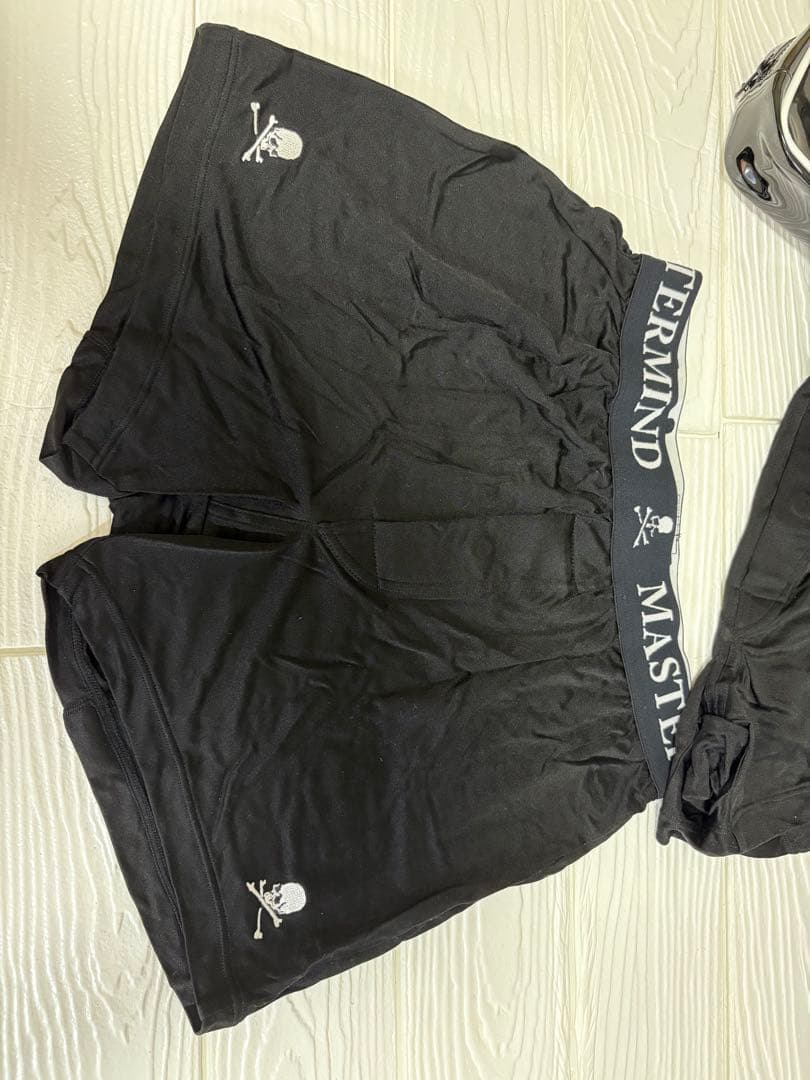 MASTER MIND 未使用ボクサーパンツ 2枚セット 黒