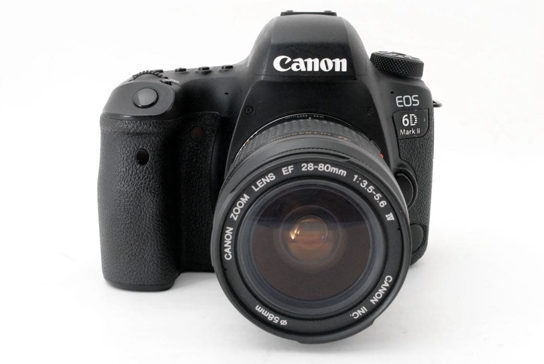 デジタル一眼レフカメラ　Canon EOS 6D Mark II標準レンズセット