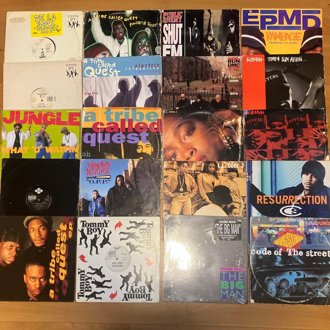 90s HIPHOP レアUS.UKオリジナル盤　20枚set