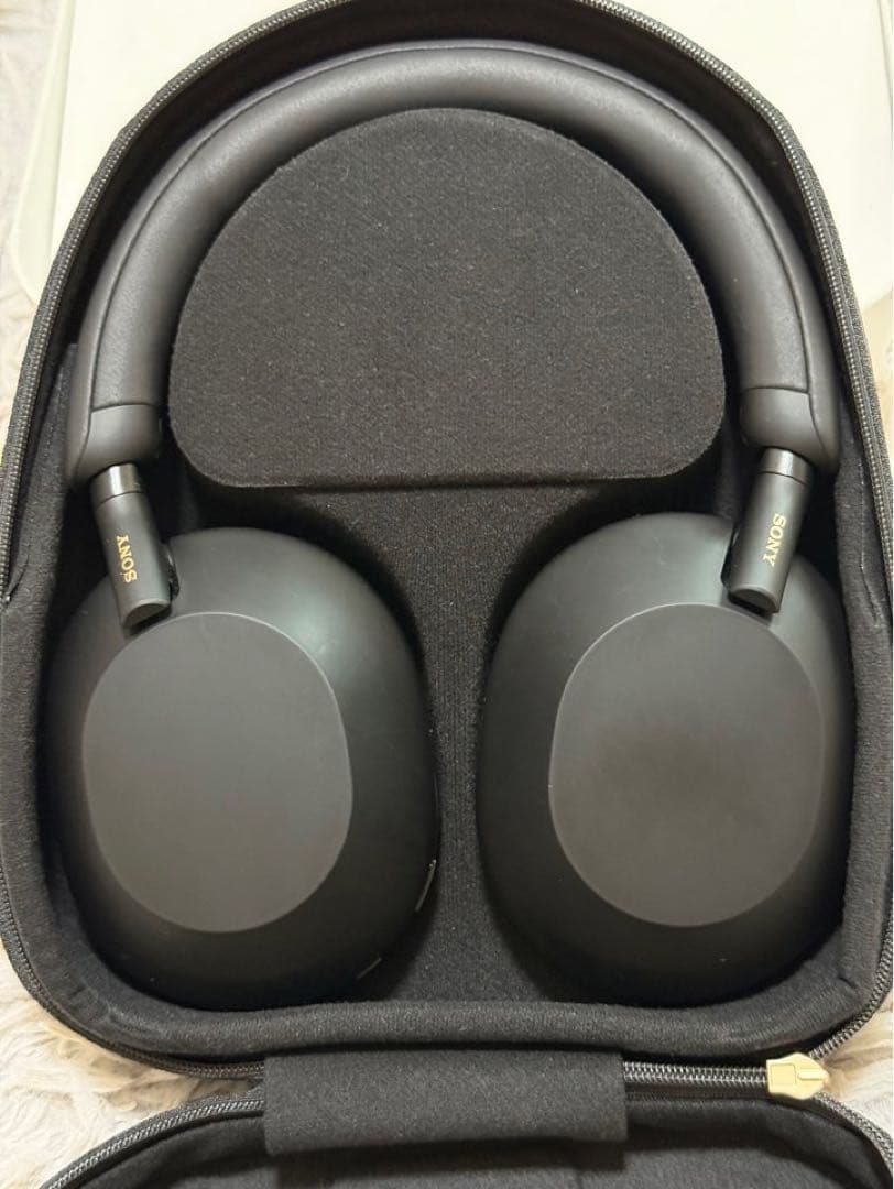 SONY WH-1000XM5 ブラック+ EarProfit イヤーパッド