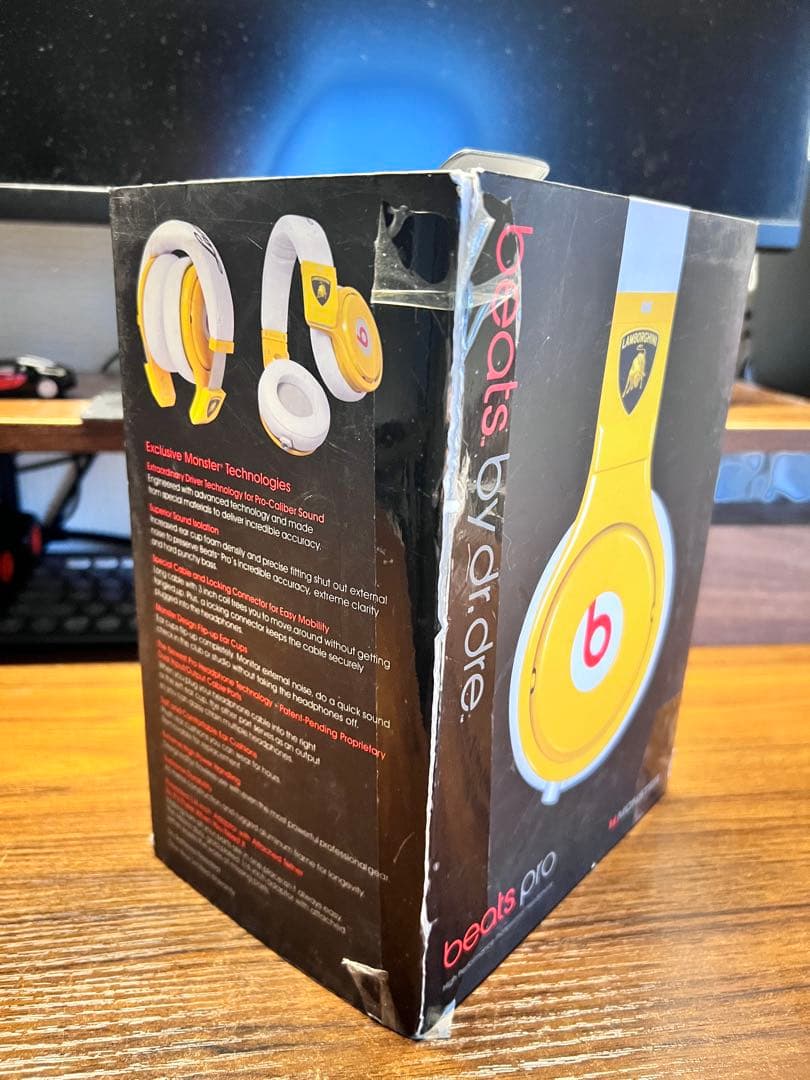 beats pro イエロー Lamborghini Monster