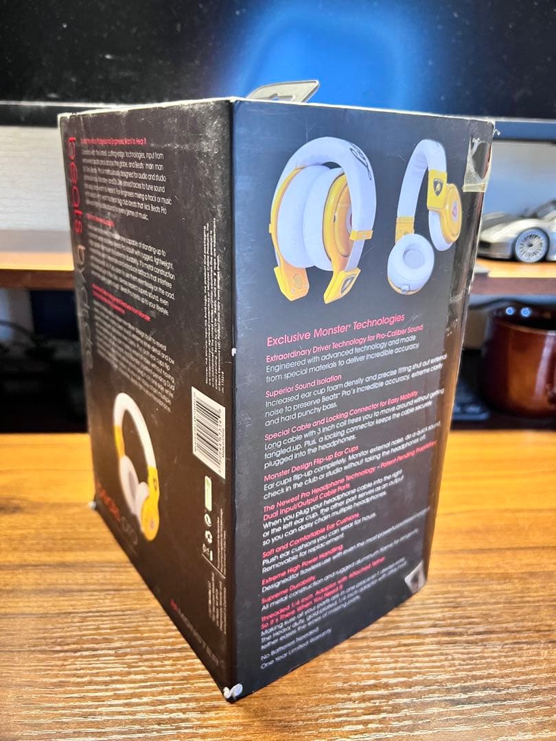 beats pro イエロー Lamborghini Monster