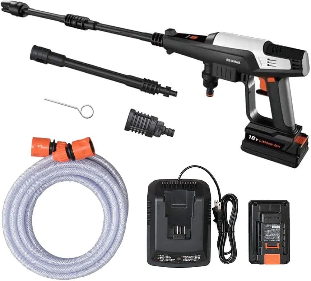 新品未開封　アイリス　高圧洗浄 ハンディウォッシャー 充電式 JHW-201