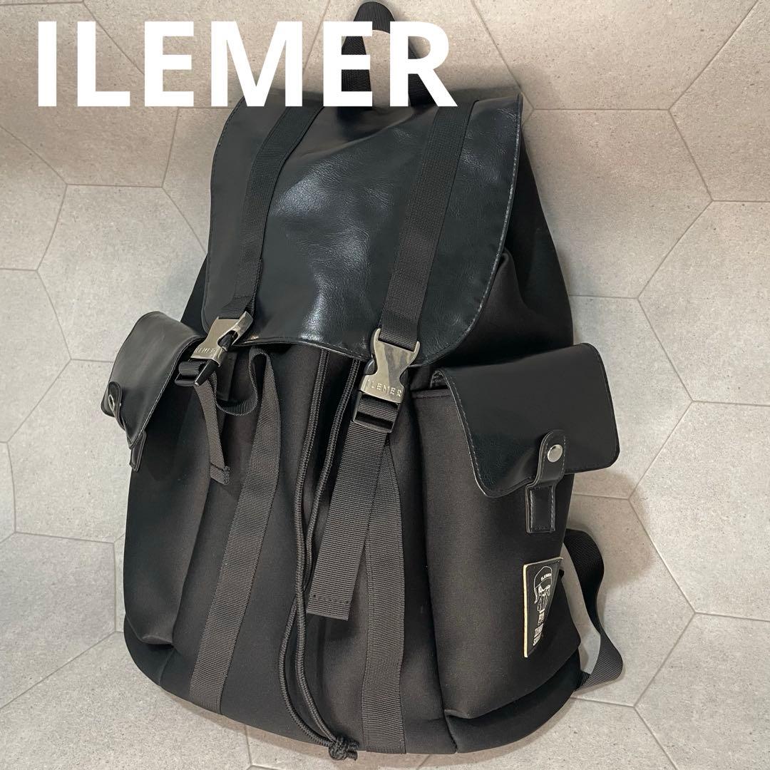 ILEMER イルメール GAGA STREET ストリート リュック ブラック
