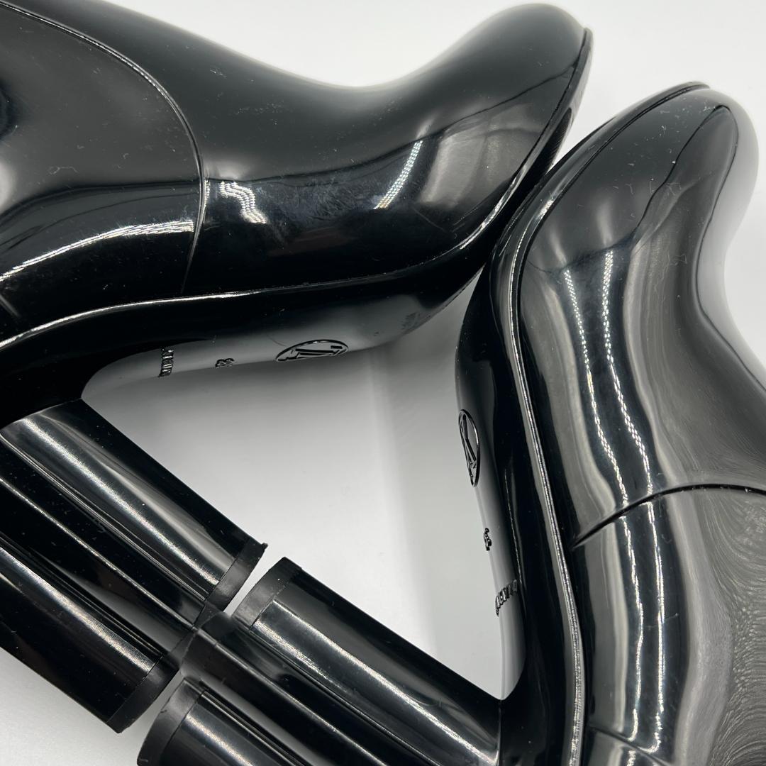 【極美品】ルイヴィトン シルエットライン アンクルブーツ 25cm レインブーツ