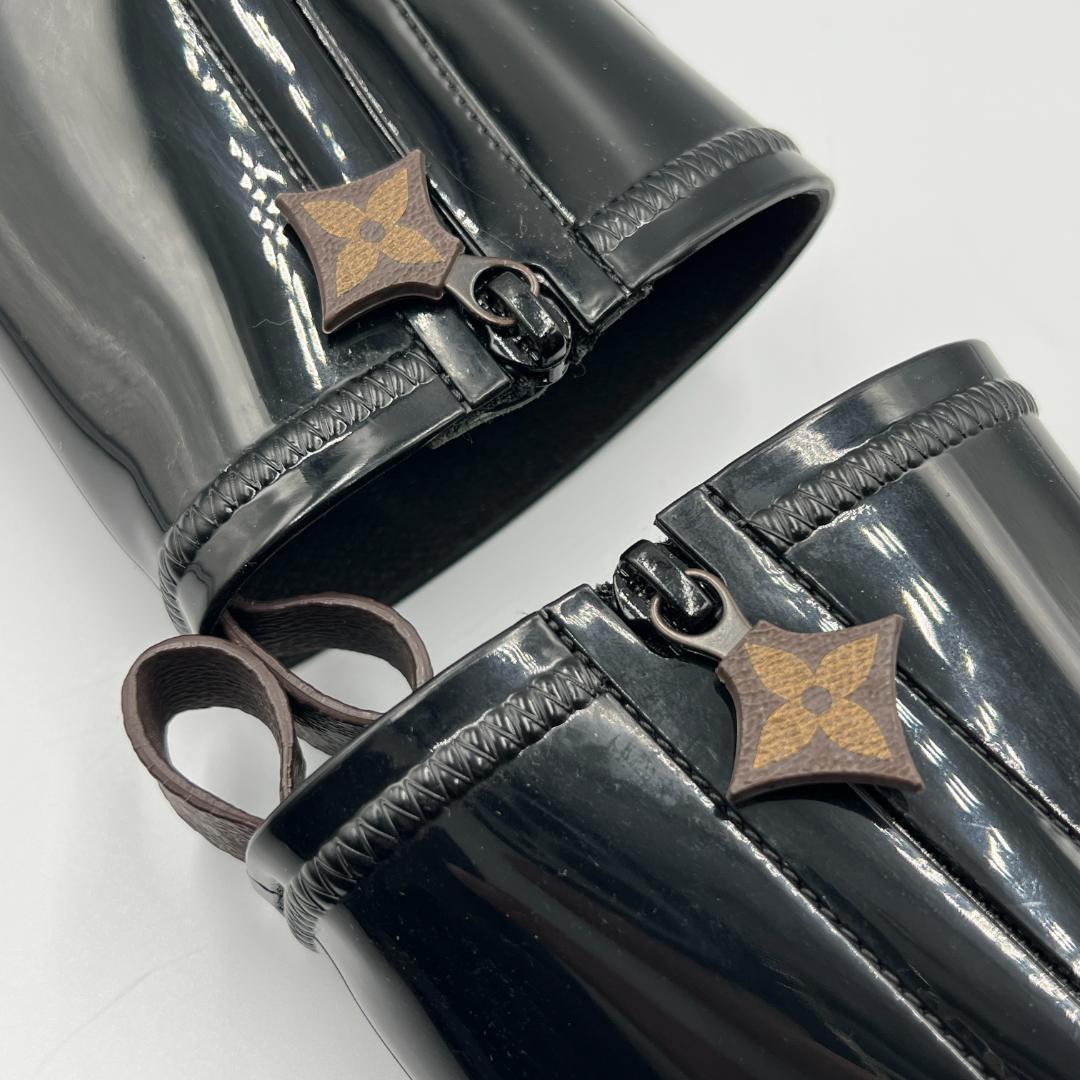 【極美品】ルイヴィトン シルエットライン アンクルブーツ 25cm レインブーツ