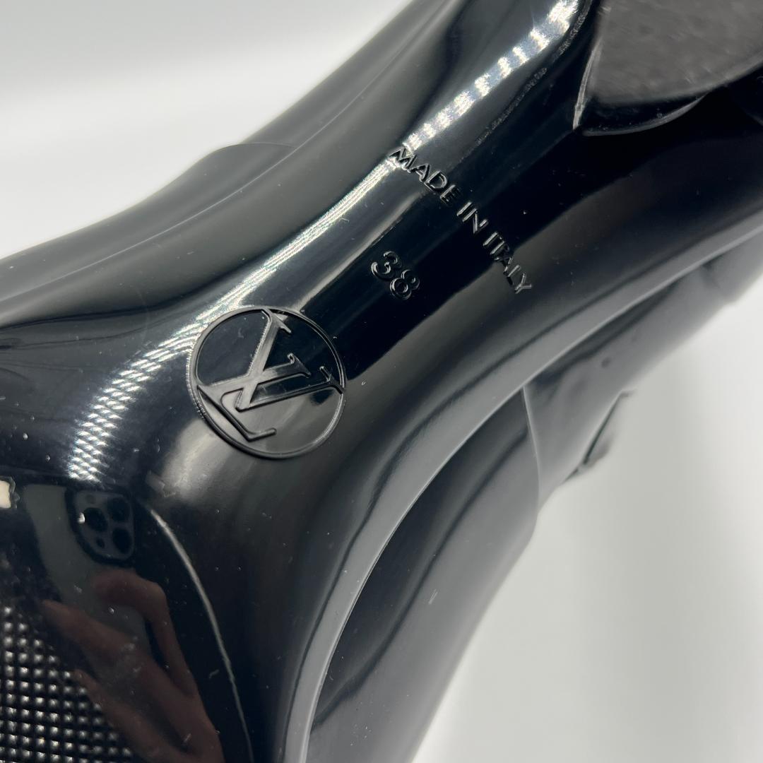 【極美品】ルイヴィトン シルエットライン アンクルブーツ 25cm レインブーツ