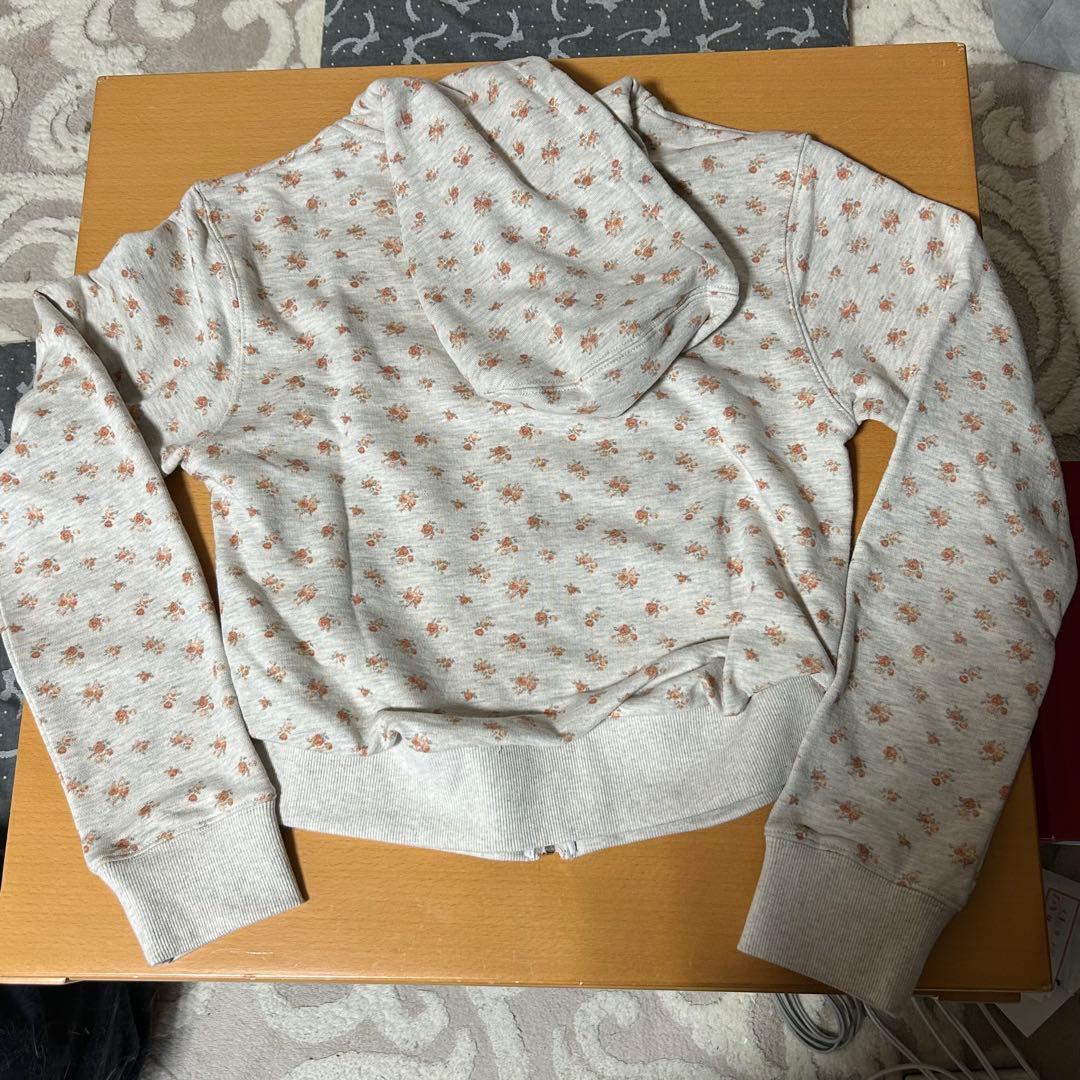 SCULPTOR Cottage Zip-Up Hoodie Flower 花柄