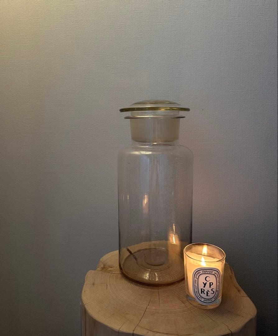 専用です！大きい蓋付き　ガラス瓶　試薬瓶