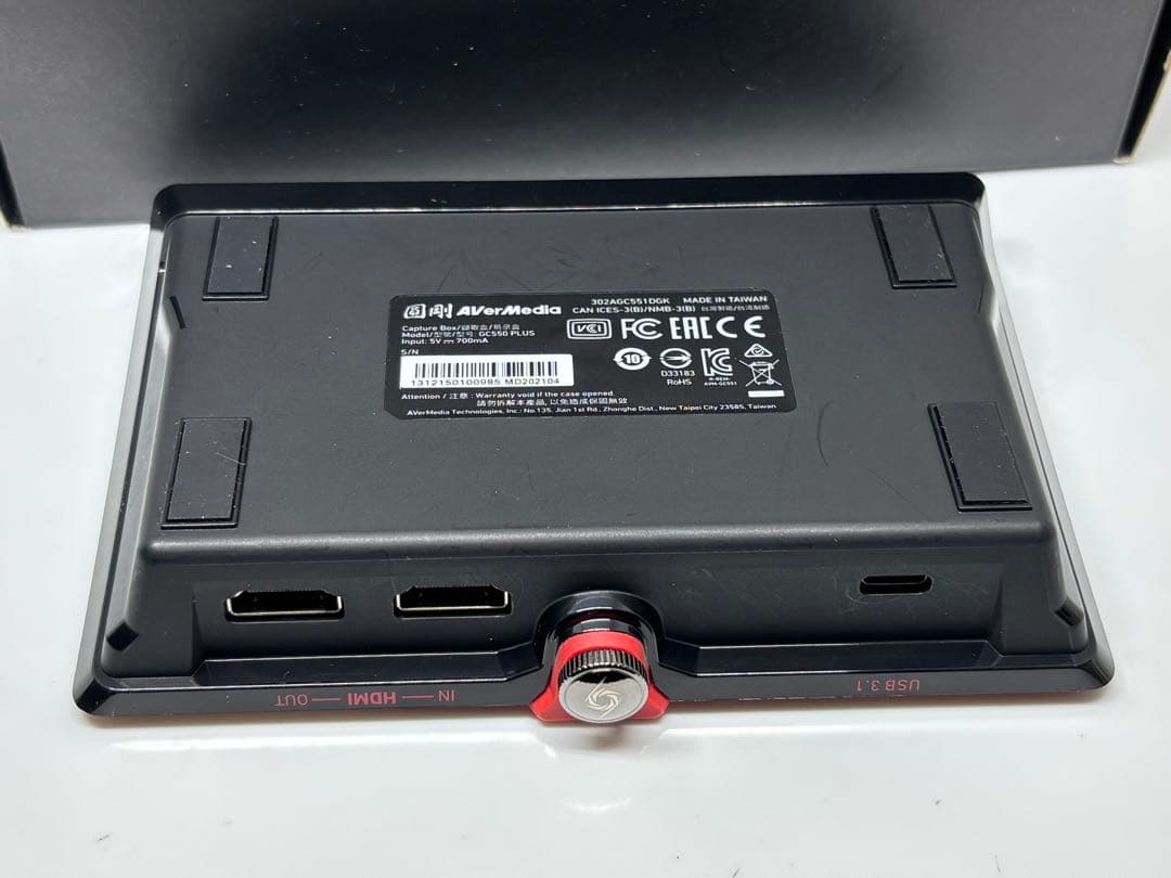 AVerMedia GC550 PLUS ゲームキャプチャーボード