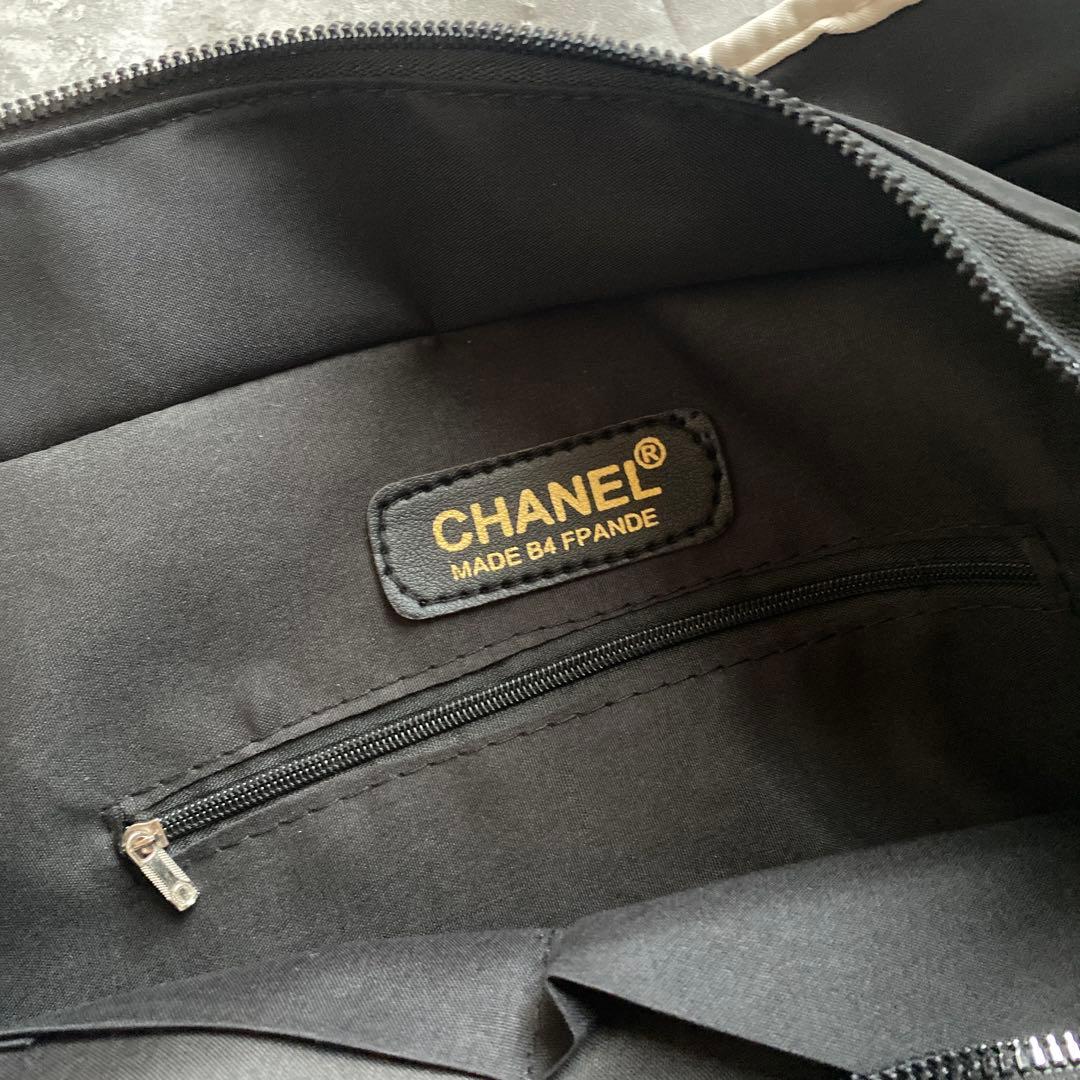 未使用　CHANEL☆ノベルティトートバッグ ロゴ入りトートバッグ