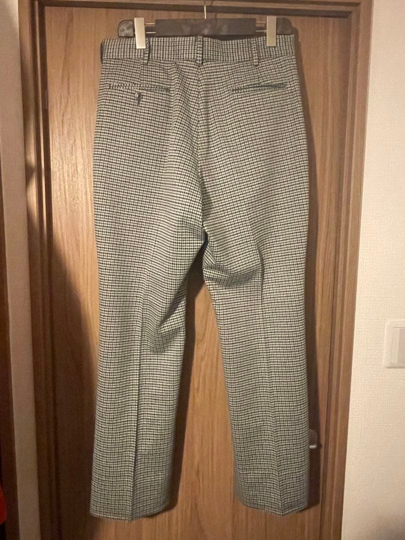 最終　NEAT DRESS 千鳥格子 フレアスラックス