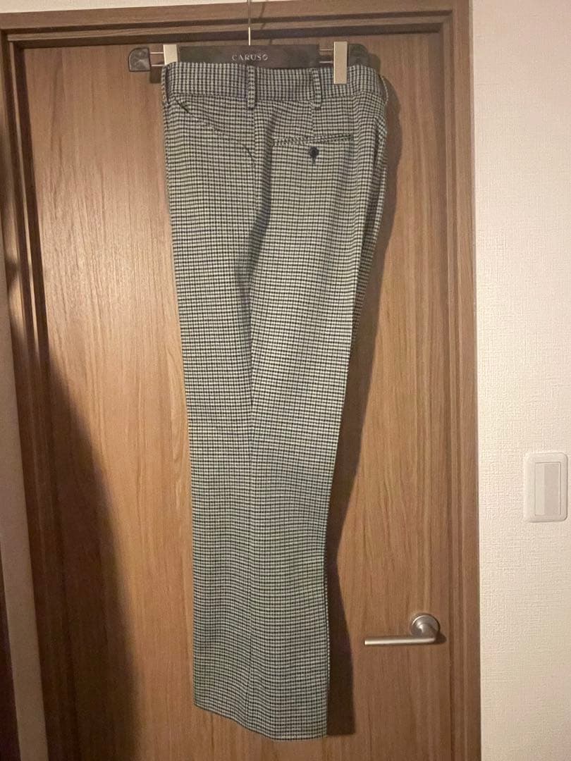 最終　NEAT DRESS 千鳥格子 フレアスラックス