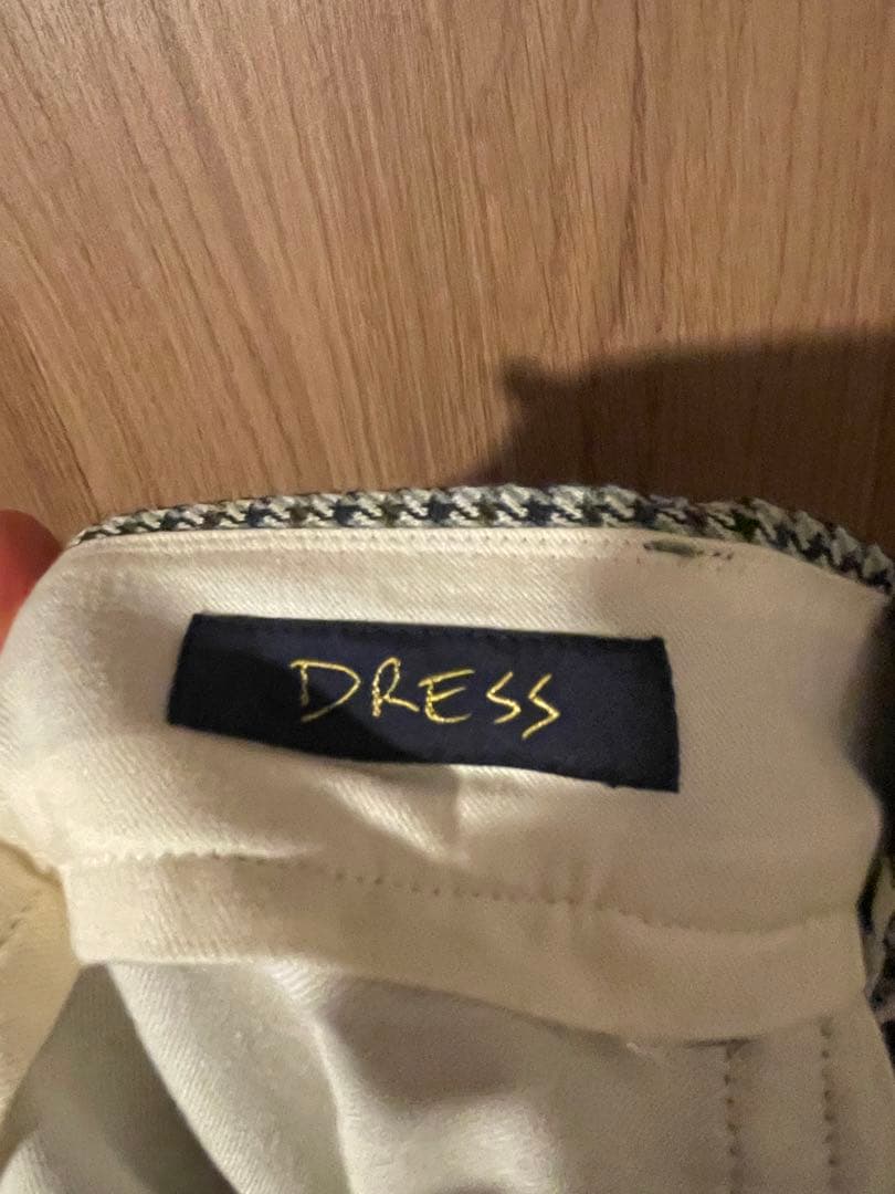 最終　NEAT DRESS 千鳥格子 フレアスラックス