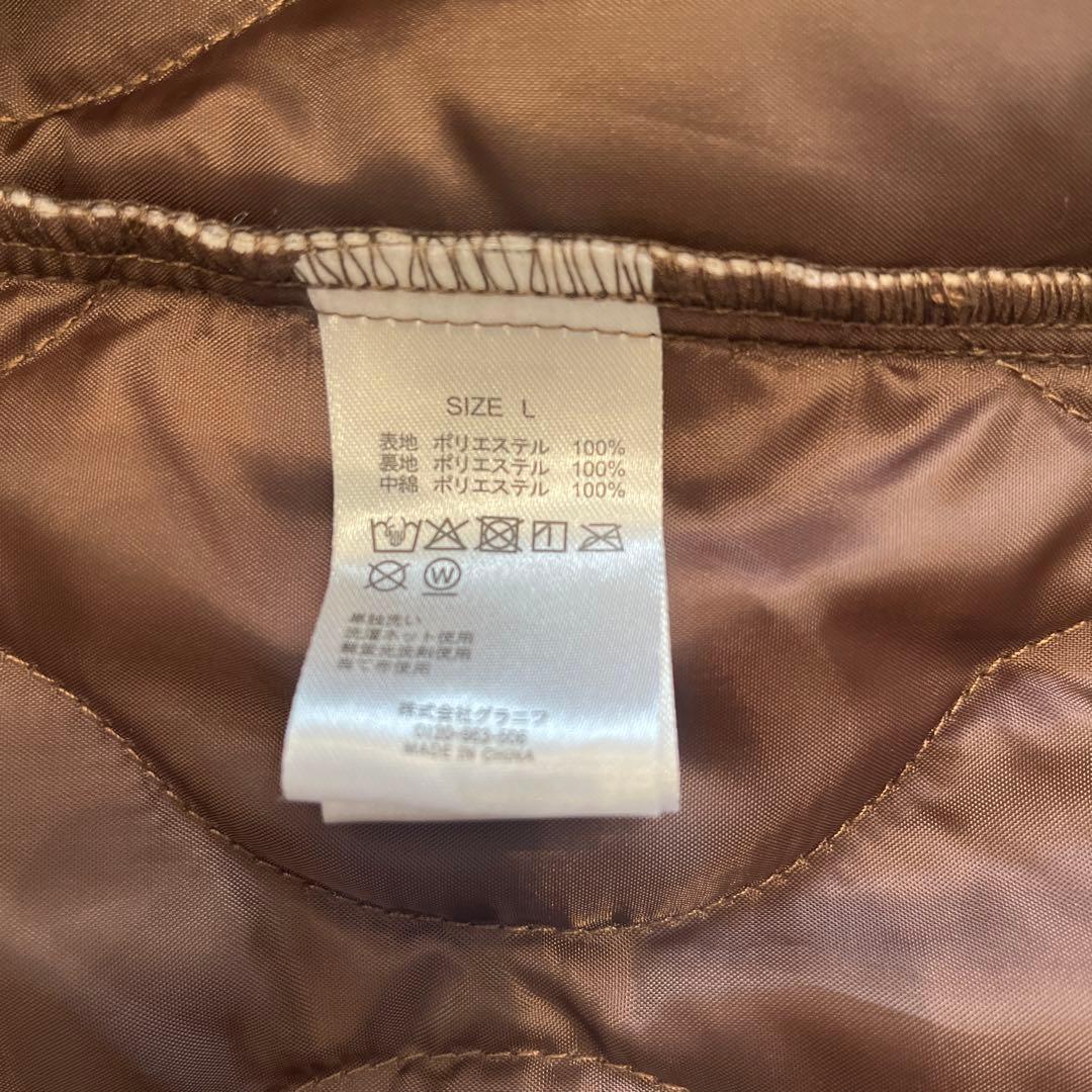 グラニフ ショートモッズコート IKAKU レッサーパンダ 3way Ｌ刺繍