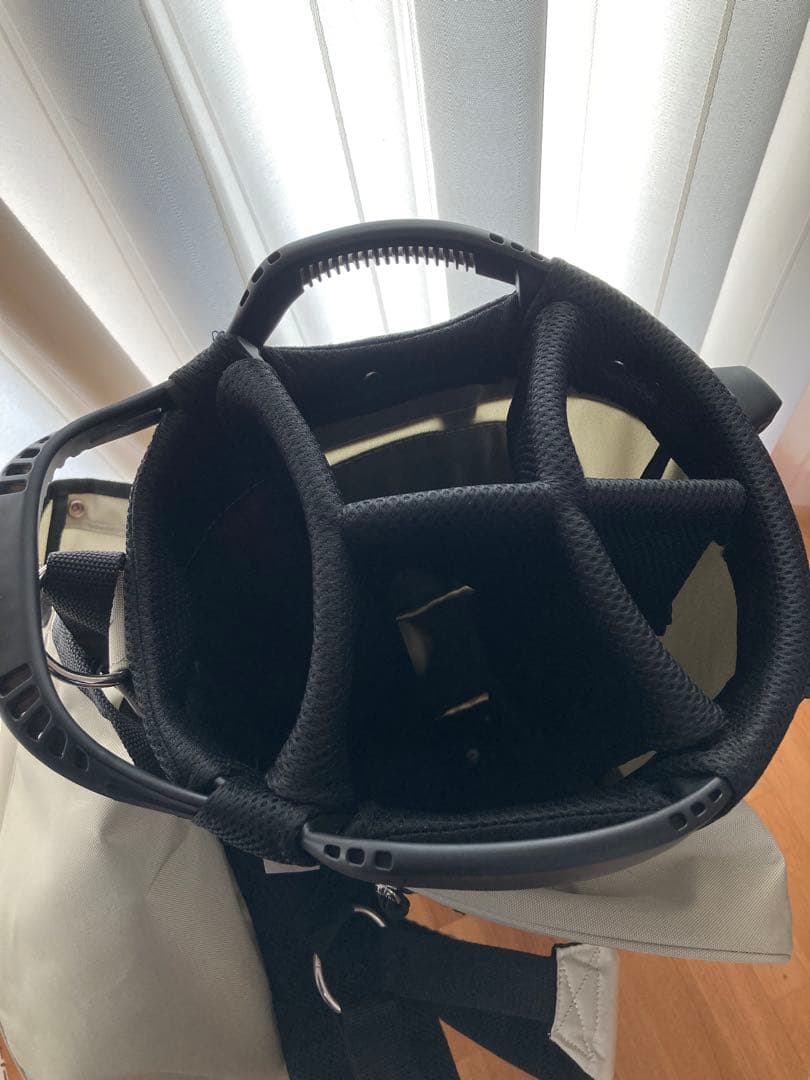 JACK BUNNY　スタンドバッグ ベージュ　ゴルフ　キャディバッグ