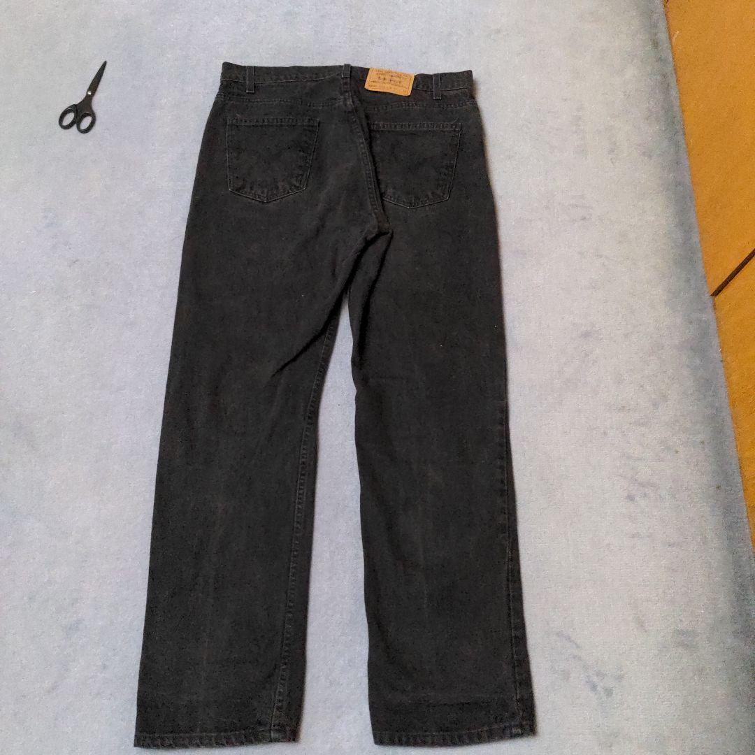 USA製 古着 Levi's 505 ブラック デニム W36 L30