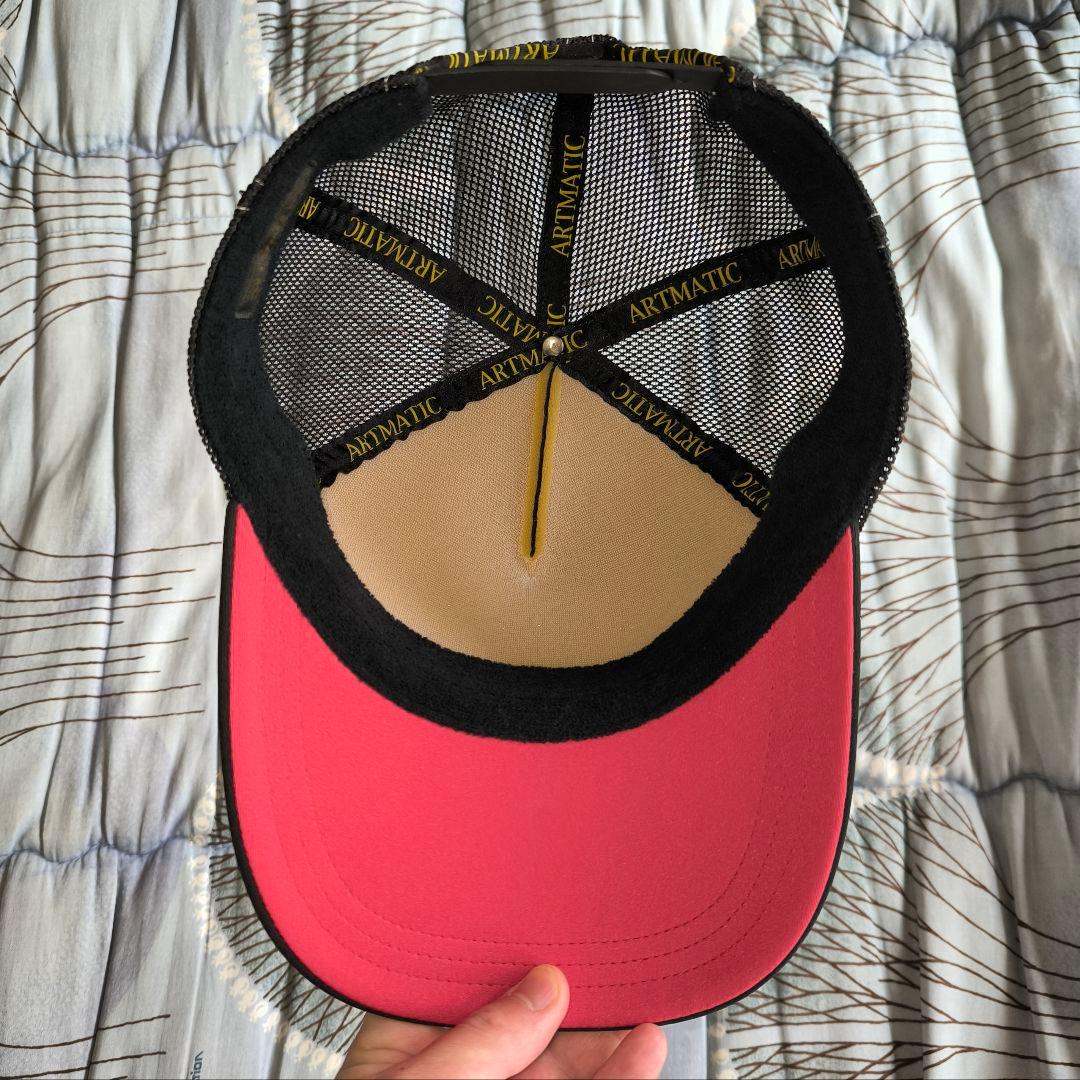 ARTMATIC PASS THE MIC キャップ Diggy-MO' 着用