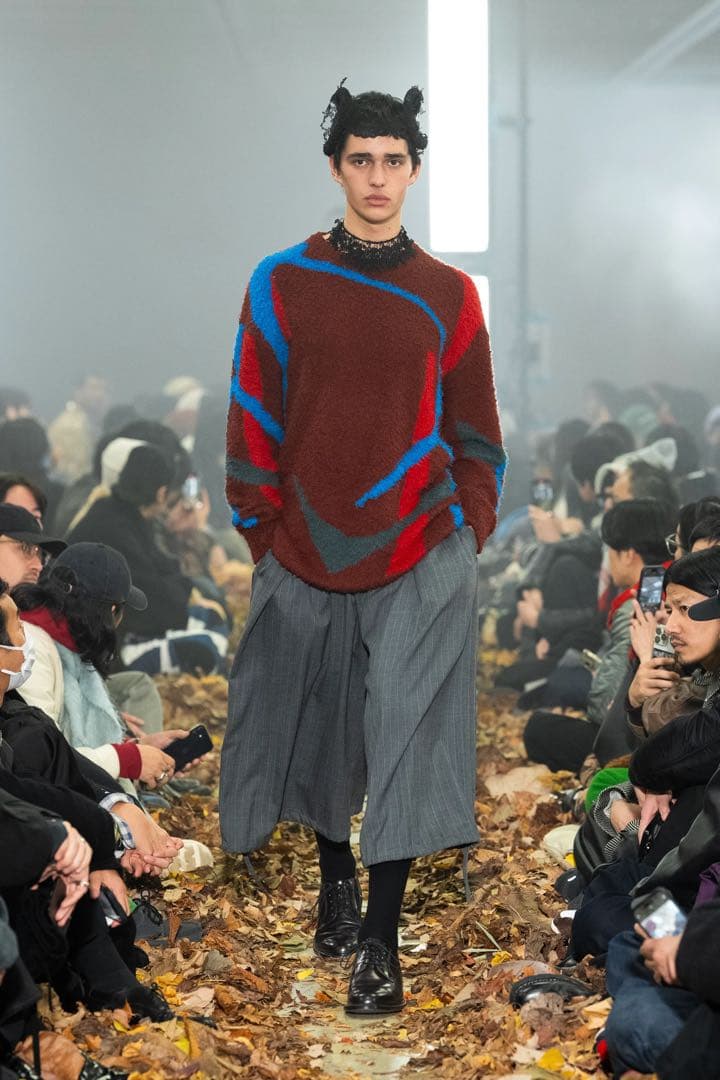 kohki 25aw クロップドパンツ