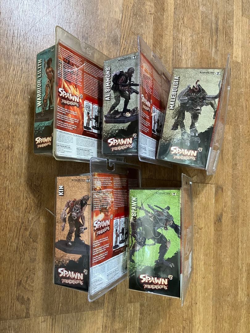 未開封 Spawn mutaions 23 スポーン フィギュアセット 5体
