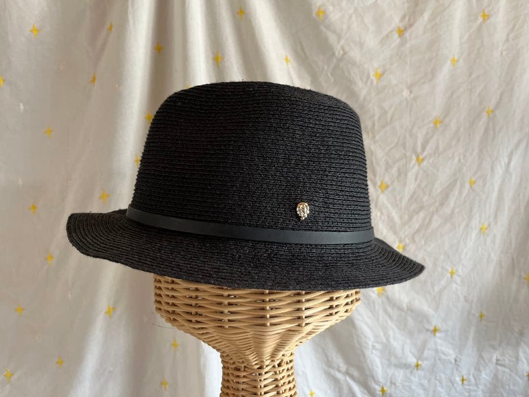 専用！ヘレンカミンスキー☆黒　ハット　帽子　中折帽
