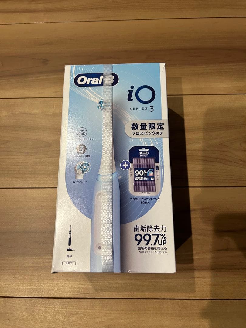 BRAUN IOG31A60IB-FL電動歯ブラシ ブラウンオーラルB iO3