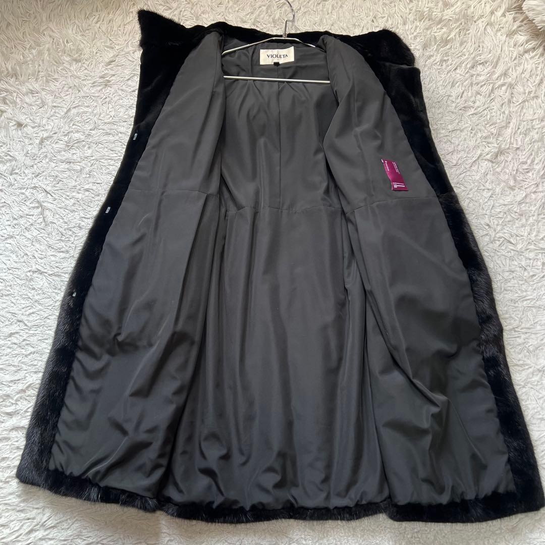 近年モデル コペンハーゲン ミンクファー シェアードコート フード付 軽量 毛皮