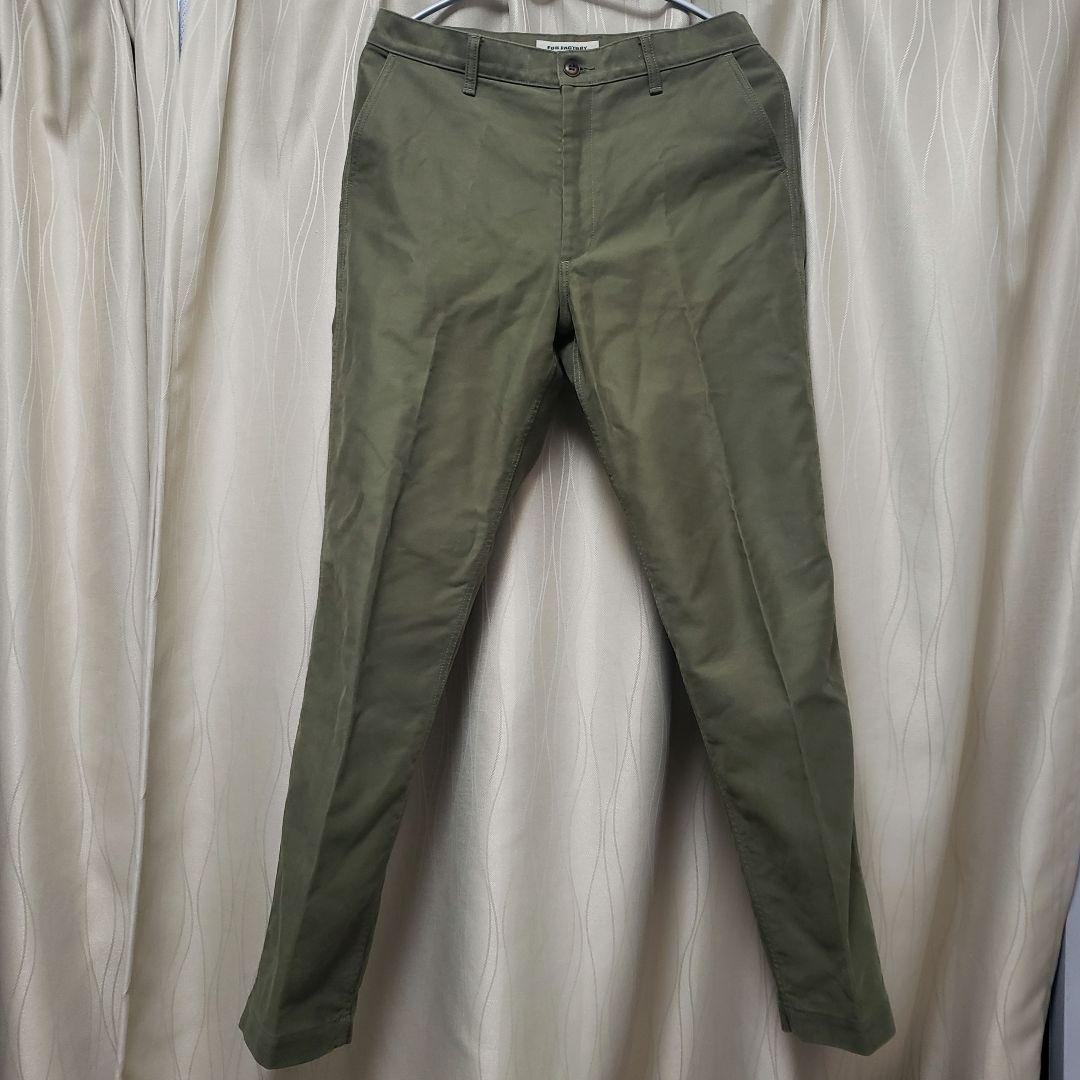 FOB Factory F0491 モールスキン トラウザーズ パンツ