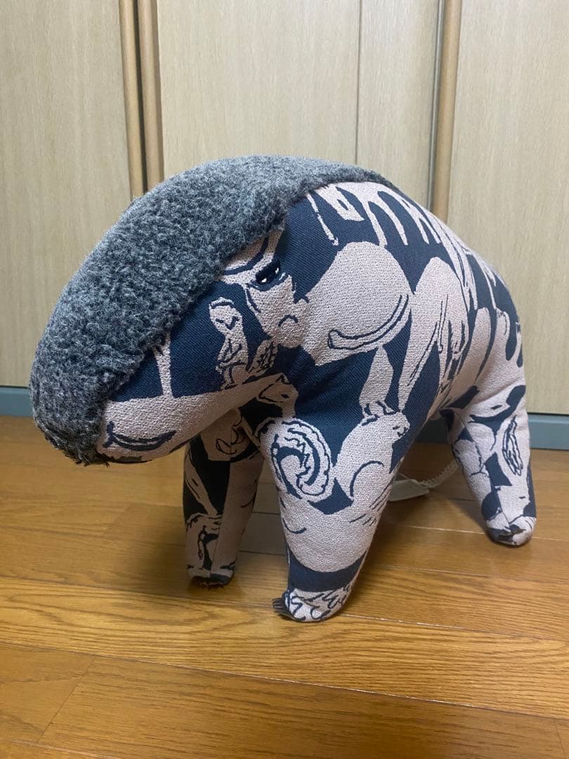 minä perhonen イヌクマ　動物柄　ぬいぐるみ