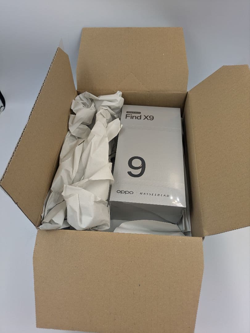 新品未開封OPPO Find X9 16GB/512GBスペースブラック