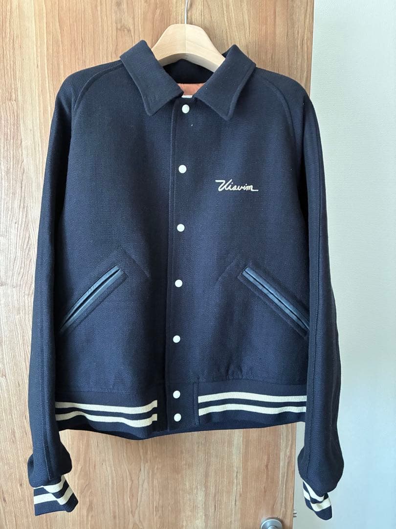 visvim Crestwood Varsity Jacket ネイビー3