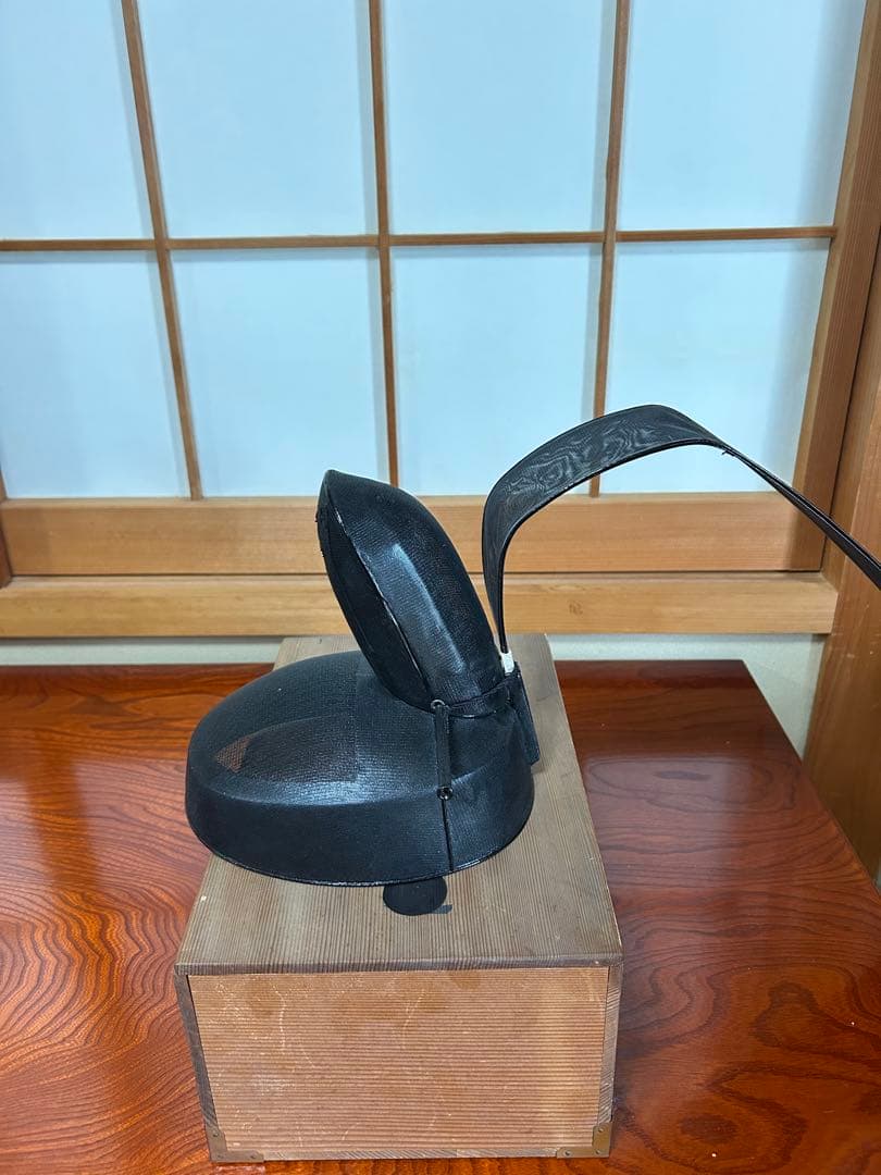 【新品】冠　垂纓　神主　神職　平安装束　衣冠束帯　木箱付き