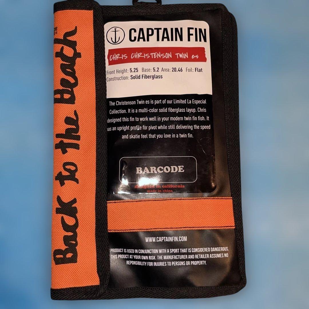 CAPTAIN FIN キャプテンフィン　クリステンソン5.25インチ ツイン