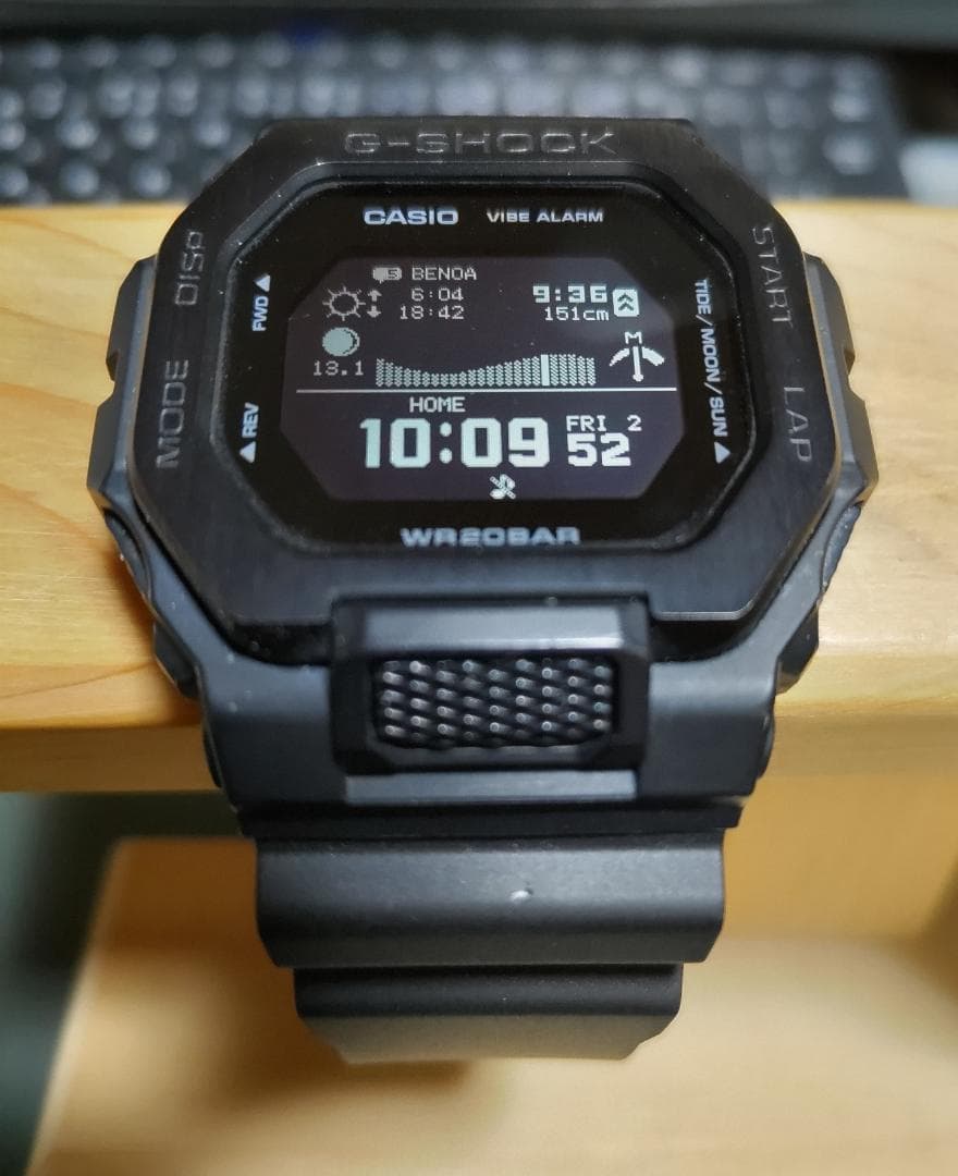 【美品】CASIO G-SHOCK GBX-100NS-1JF