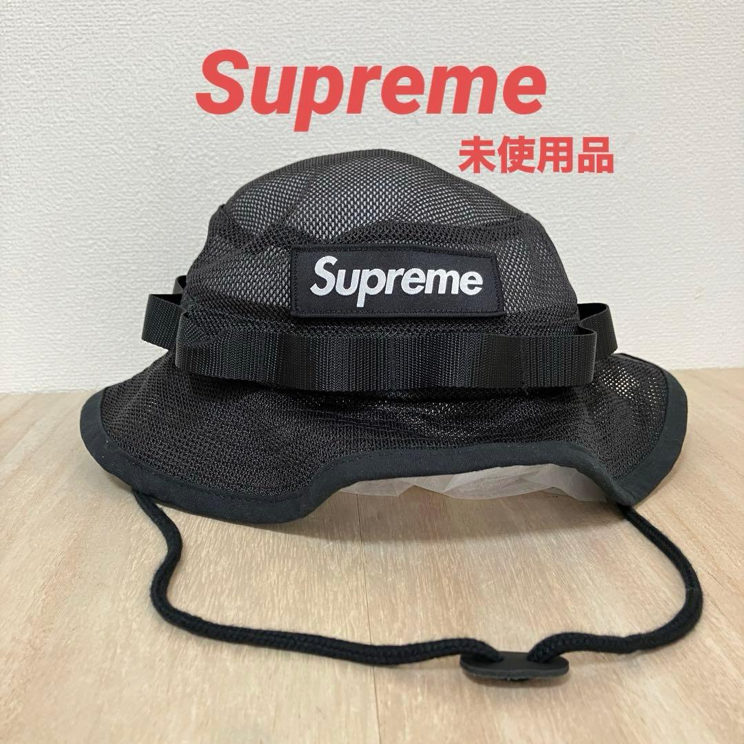 未使用✨Supreme✨ハット✨メッシュ✨コーデュラ✨ボックスロゴ✨23SS