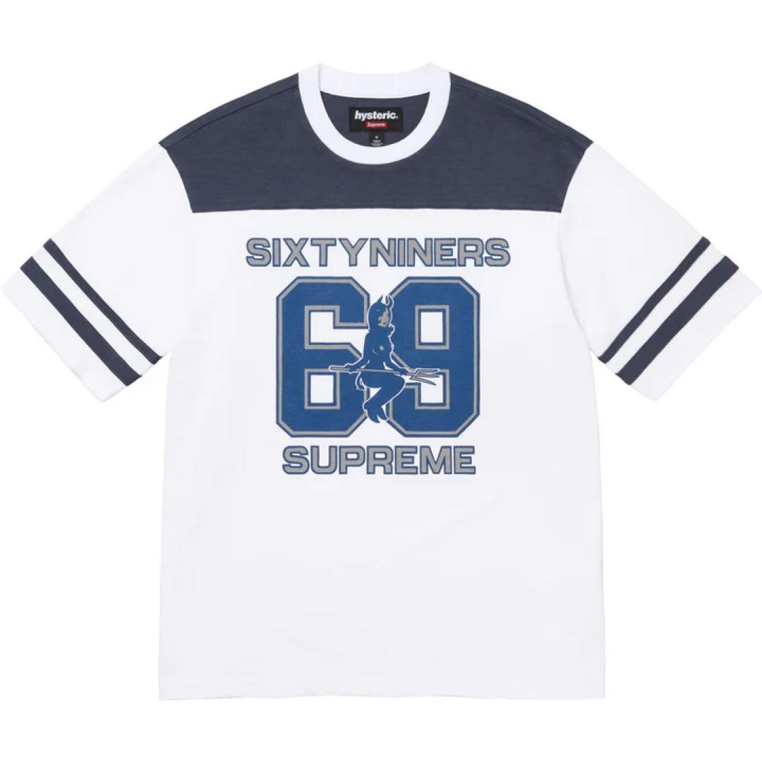 【最安値※S】HYSTERIC GLAMOUR 69 Football Top