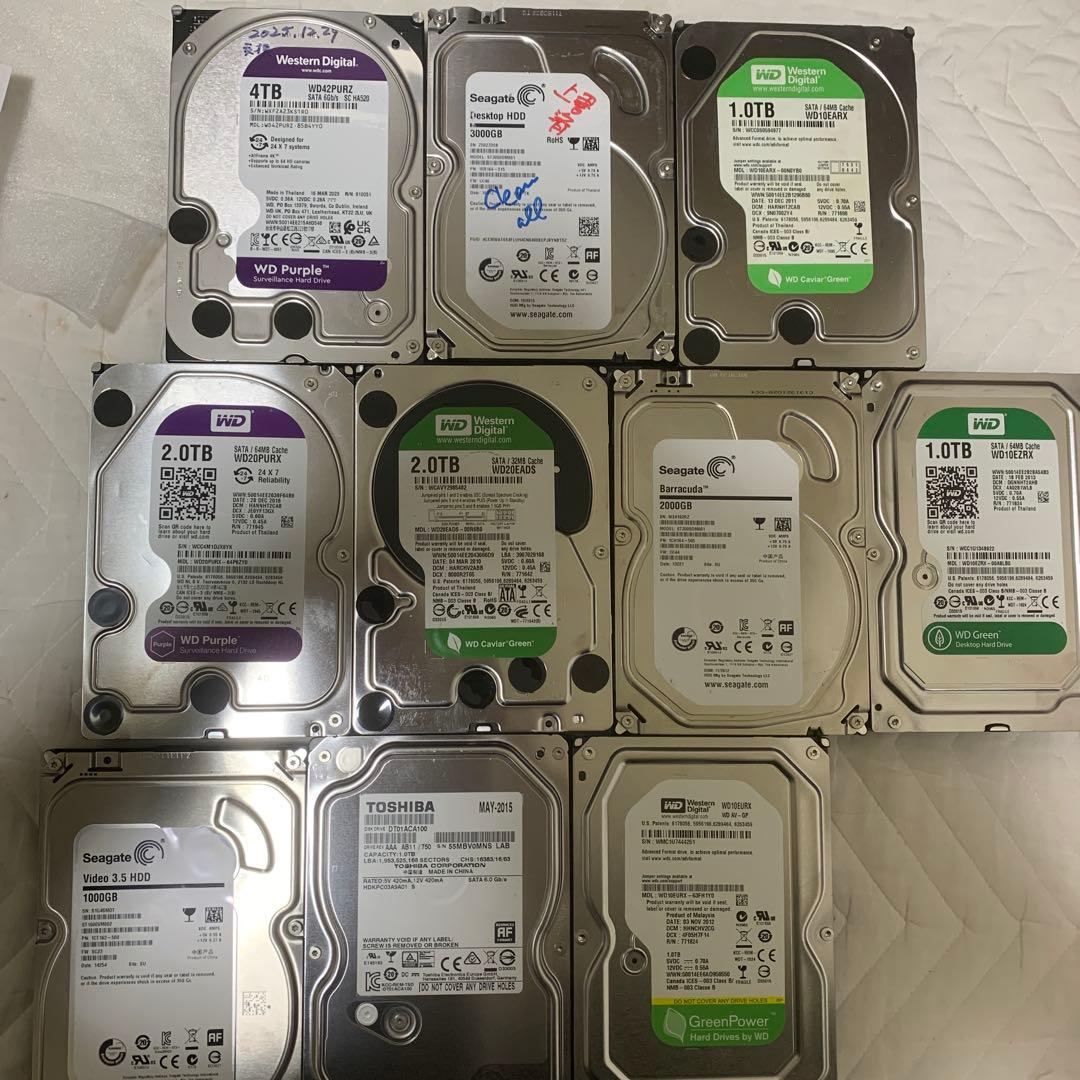 HDD まとめ売り 10台セット ジャンク品